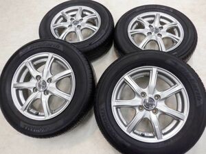 S 送料無料 即納 バリ山 14 4H100 5J+42 ヨコハマ ブルーアース 175/70R14 ヤリス アクア ヴィッツ スイフト ティーダ キューブ デミオ