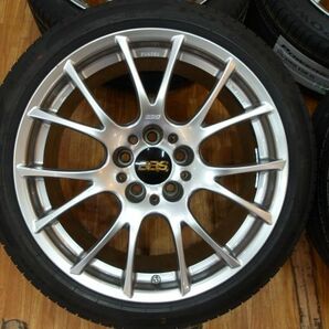 O 送料無料 鍛造 王者の証 BBS RE-V RE059 新品 ピレリ 18 5H114.3 8.5J+38 215/45R18 90 ノア ヴォクシー プリウスα SAI クラウン カムリの画像2