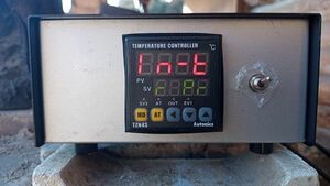 陶芸窯用　デジタル温度計 TZN4S