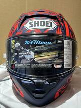 shoei x-15 　Marquez dazzle tc-10 Lサイズ　未使用　新品。_画像4