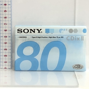 SONY オーディオカセット 80分 ハイポジション C80CDX2L ソニー(SONY) 未開封