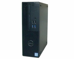 Windows10 Pro 64bit DELL PRECISION Tower 3420 space-saving type Core i7-6700 3.4GHz memory 4GB HDD 500GB(SATA) DVD multi Quadro K620