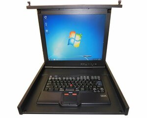 IBM 7316-TF3 1U подставка крепление 17 дюймовый жидкокристаллический монитор 