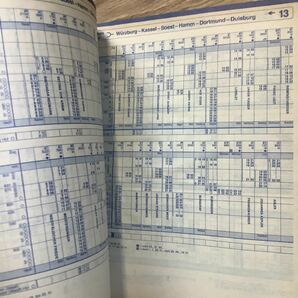《S2》ドイツ国鉄の時刻表 1991/92 Kursbuch DBの画像5