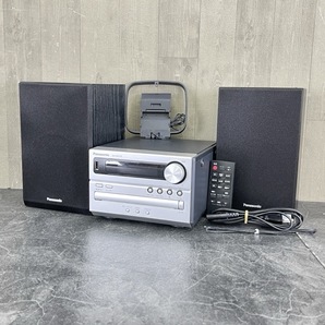 ＣＤステレオシステム + スピーカー【中古】動作保証 Panasonic SA-PM250 SB-PM02 パナソニック オーディオ 音響機器/71169の画像1