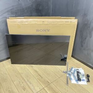 液晶割れジャンク品 43V型 4K液晶テレビ SONY ブラビア KJ-43X80WK 2023年製 ブラック テレビ 015026/20146