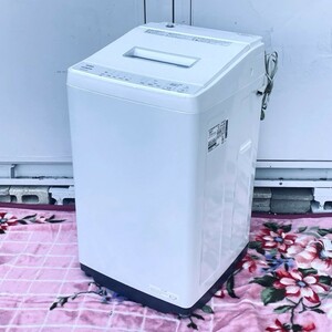 全自動電気洗濯機 【中古】美品 HITACHI 日立 BW-G70H形 7.0kg 2023年製 ホワイト ビートウォッシュ 023019 / 20216