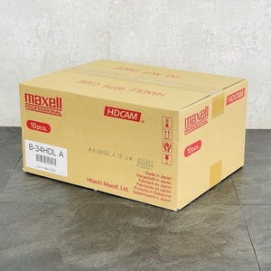 HDCAM 10点セット 【新品】 maxell マクセル B-34HDL A 撮影用ビデオテープ / 63412在★13