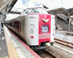 ★[1-3237]鉄道写真:JR 381系(ゆったりやくも色)★Lサイズ