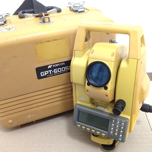 ★動作OK★ TOPCON GPT-6005C トプコン トータルステーション 測量機器 ケース付き