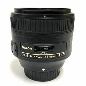 Nikon ニコン AF-S NIKKOR 85mm f/1.8G AFS85 1.8G 展示品 美品 保証書付