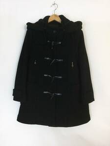 * The 1st Floor nano*universe duffle coat 2WAY black black 36 wool coat toggle button lady's outer 