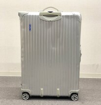 ■RIMOWA/リモワ■TOPAS/トパーズ 932.77 スーツケース キャリーケース シルバー 4輪 メタリック 9327720050152★埼玉発送★_画像3