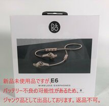 ジャンク品《新品未開封品》送料無料★B&O/バング＆オルフセン■Beoplay E6 Sand ワイヤレスイヤホン★埼玉発送★_画像1