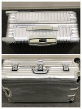 ■RIMOWA/リモワ■TOPAS/トパーズ 932.77 スーツケース キャリーケース シルバー 4輪 メタリック 9327720050152★埼玉発送★_画像7