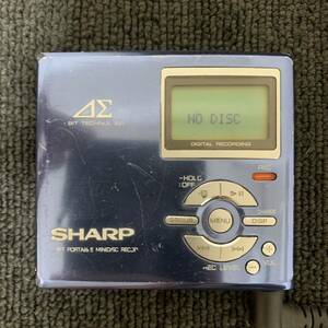 SHARP シャープ MDポータブルレコーダー 　MD-DR7 MDレコーダー 