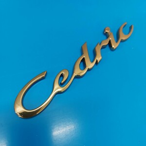 NISSAN CEDRIC GOLD EMBLEM 日産 セドリック ゴールドエンブレム VIP ビップ 330 430 Y30 Y31 Y32 Y33 Y34 