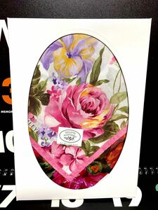 ローラアシュレイ ユキコ ハナイ 薔薇 花柄 大判ハンカチ ×2枚 百貨店ギフトセット