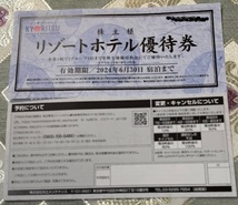 ★共立メンテナンス株主優待券30000円分＆リゾートホテル優待券10枚♪送料込★_画像2