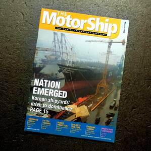 英国　船舶技術雑誌　The MotorShip 992号