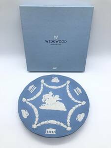 未使用品 2005年 WEDGWOOD ウェッジウッド 飾皿 イヤープレート ジャスパー