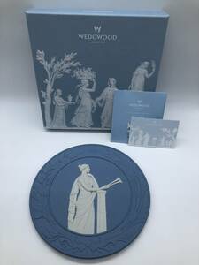 未使用品 2013年 WEDGWOOD ウェッジウッド 飾皿 イヤープレート ジャスパー