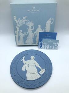 未使用品 2012年 WEDGWOOD ウェッジウッド 飾皿 イヤープレート ジャスパー