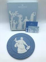 未使用品 2012年 WEDGWOOD ウェッジウッド 飾皿 イヤープレート ジャスパー_画像1