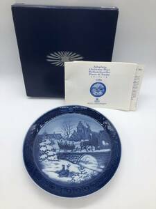 ROYAL COPENHAGEN ロイヤルコペンハーゲン 1999 イヤープレート 箱付き