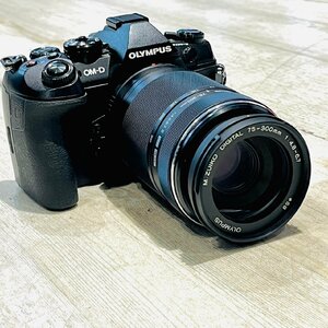 中古 OLYMPUS/オリンパス OM-D E-M10 MarkⅡ 75-300mm レンズセット ミラーレス一眼 デジタルカメラ 本体 カメラ