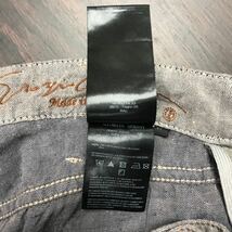 【KZ92】1000円スタート★古着★GIORGIO ARMANI/ジョルジオアルマーニ　グレーデニム　薄手　33_画像10