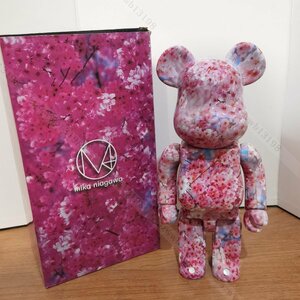 BE@RBRICK M / mika ninagawa SAKURA 400％ ベアブリック MEDICOM TOY プレゼント おしゃれ