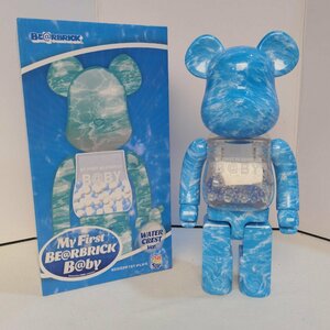 MY FIRST BE@RBRICK B@BY WATER CREST ベアブリック 青 MEDICOM TOY 400% メディコム・トイ おしゃれ