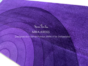  beautiful purple Verner Panton punt nMIRA-KREISSveru bed MIRA-X made original # Kartell ARTEMIDE Space Age Knollkasi-na