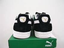 新品 PUMA SUEDE FAT LACE 黒白 US9.5 27.5cm 定価13200円 限定モデル プーマ スエード ファットレース #393167-03 クライド CLYDE_画像10