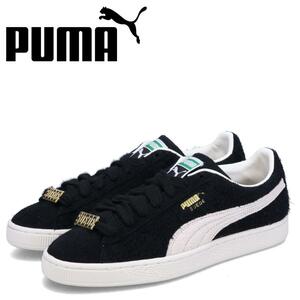 新品 PUMA SUEDE FAT LACE 黒白 US10.5 28.5cm 定価13200円 限定モデル プーマ スエード ファットレース #393167-03 クライド CLYDE