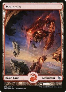 MTG ■土地/英語版■ 《山/Mountain》★FOIL★ゼンディカーの夜明け ZNR