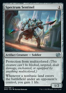 MTG ■無/英語版■ 《光波の歩哨/Spectrum Sentinel》★FOIL★ 兄弟戦争 BRO