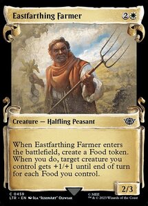 MTG ■白/英語版■ 《東四が一の庄の農夫/Eastfarthing Farmer》▲ショーケース▲ 指輪物語:中つ国の伝承 LTR