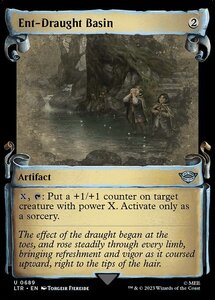 MTG ■無/英語版■ 《エント枯れの盆地/Ent-Draught Basin》★ショーケースFOIL★ 指輪物語:中つ国の伝承 LTR