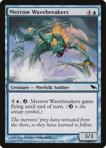 MTG ■青/英語版■ 《メロウの波破り/Merrow Wavebreakers》シャドウムーア SHM