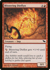 MTG ■赤/英語版■ 《焦熱のダイフリン/Blistering Dieflyn》シャドウムーア SHM