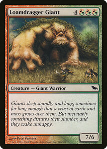 MTG ■金/英語版■ 《土引きずりの巨人/Loamdragger Giant》シャドウムーア SHM