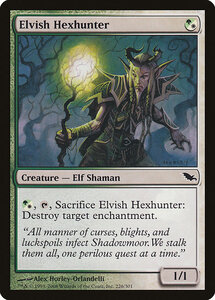 MTG ■金/英語版■ 《エルフの呪詛狩り/Elvish Hexhunter》シャドウムーア SHM