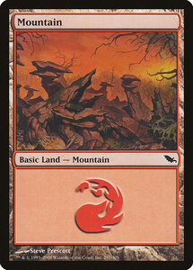 MTG ■土地/英語版■ 《山/Mountain》シャドウムーア SHM