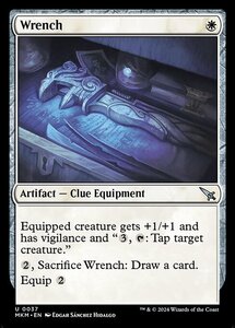 (037) MTG ■白/英語版■ 《レンチ/Wrench》★FOIL★ カルロフ邸殺人事件 MKM 白U