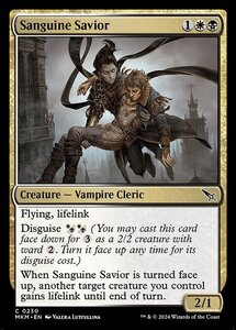 (230) MTG ■金/英語版■ 《血滴りの救済者/Sanguine Savior》★FOIL★ カルロフ邸殺人事件 MKM 金C