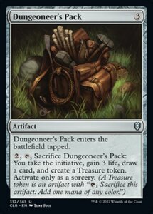 MTG ■無/英語版■ 《地下探険家パック/Dungeoneer's Pack》★FOIL★ 統率者レジェンズ：バルダーズゲートの戦い CLB