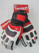新品◆ロイッシュ reusch スキー グローブ Pro Lサイズ 8.5 ￥15950 黒ブラック白 赤 手袋 検/ スノボー Mスノーボード ウェア パンツ_画像1
