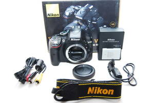 ★極上美品　ニコン　Nikon デジタル一眼レフカメラ D5300 ブラック 2400万画素 ★
